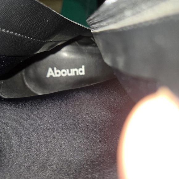 Abound Sleek Black Heeled Boots - Picture 4 of 4